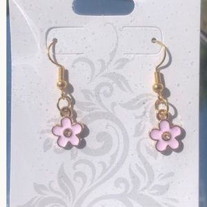 Flower earrings